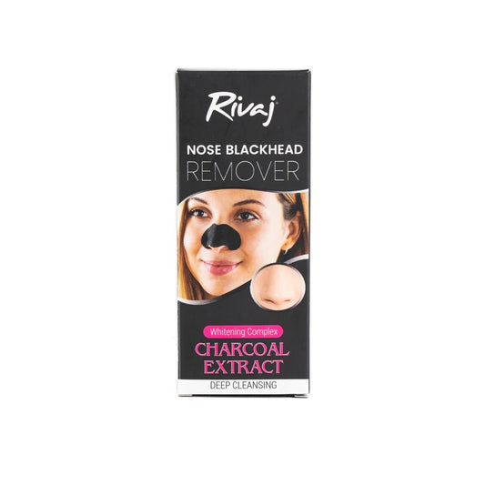 Rivaj Nose Blackhead Remover Whitening Complex Charcoal Mask 50ml - Lahore Basket
