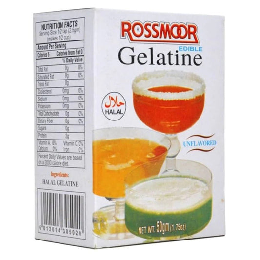 Rossmoor Gelatine Powder 50 gm - Lahore Basket