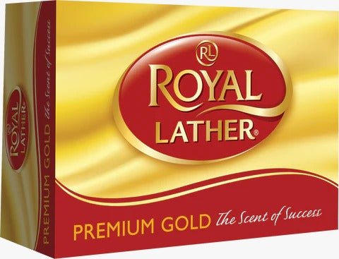 Royal Lather Premium Gold Soap 125 gm - Lahore Basket