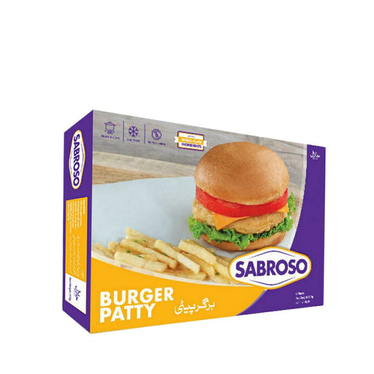 Sabroso Burger Patty 16 Pcs Chicken 1000 gm - Lahore Basket