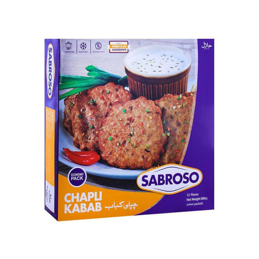 Sabroso Chapli Kabab Economy Pack 10 pcs - Lahore Basket