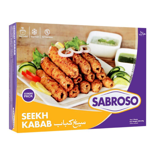 Sabroso Chicken Seekh Kabab 18 Pcs 540 gm - Lahore Basket