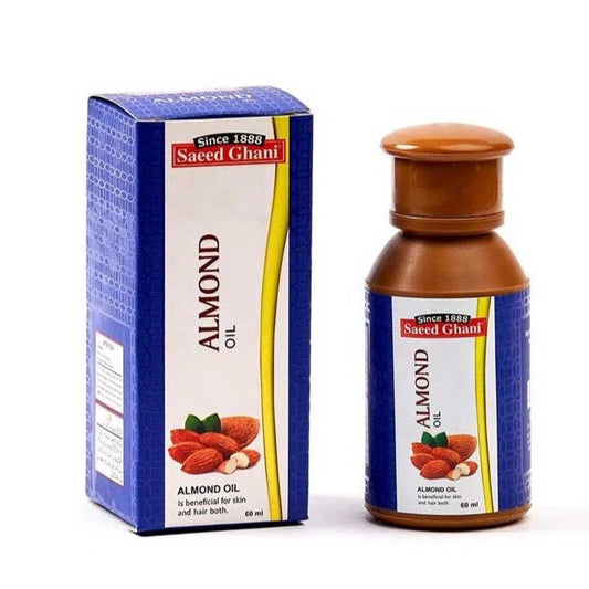 Saeed Ghani Almond Oil 50 ml - Lahore Basket