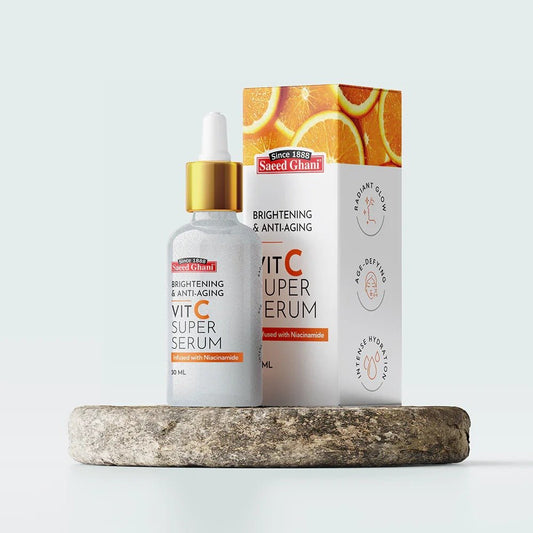 Saeed Ghani Brightening & Anti Aging Vitamin C Super Serum 30 ml - Lahore Basket