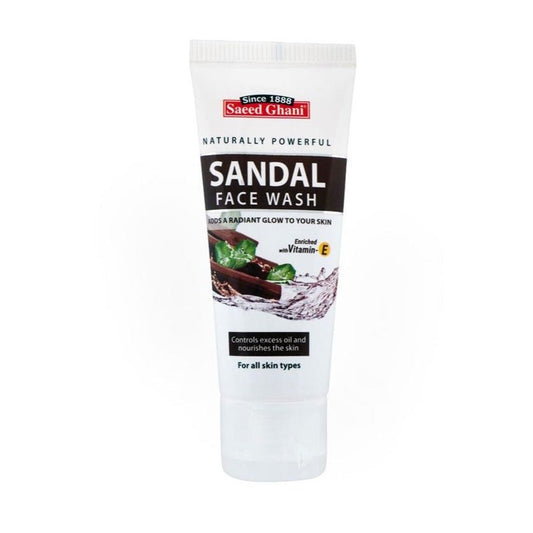 Saeed Ghani Sandal Face Wash 60 ml - Lahore Basket