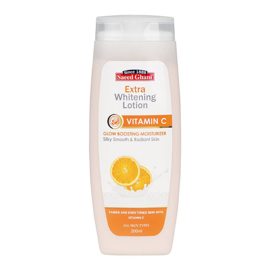 Saeed Ghani Vitamin C Extra Whitening Lotion 200 ml - Lahore Basket
