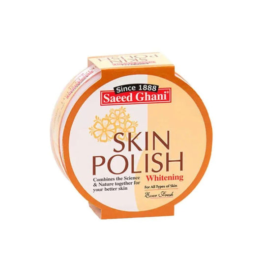 Saeed Ghani Whiteninig Skin Polish 180 gm - Lahore Basket