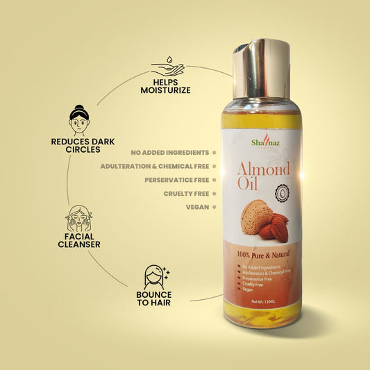 Shahnaz Almond Oil 120 ml - Lahore Basket
