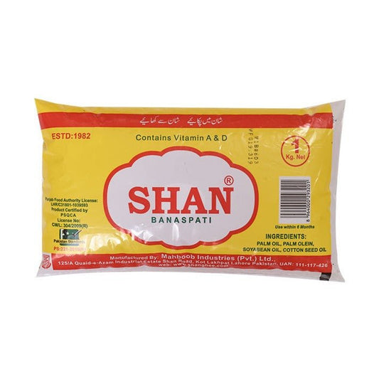 Shan Banaspati 1 kg Pouch - Lahore Basket