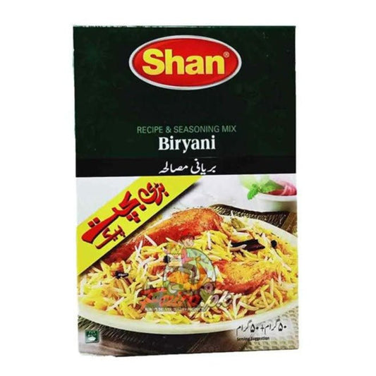 Shan Biryani Masala 45 gm x 2 - Lahore Basket