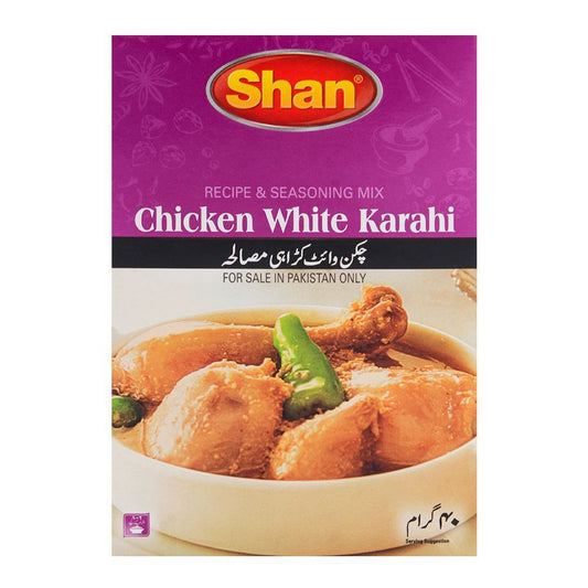 Shan Chicken White Karahi Masala 40 gm - Lahore Basket