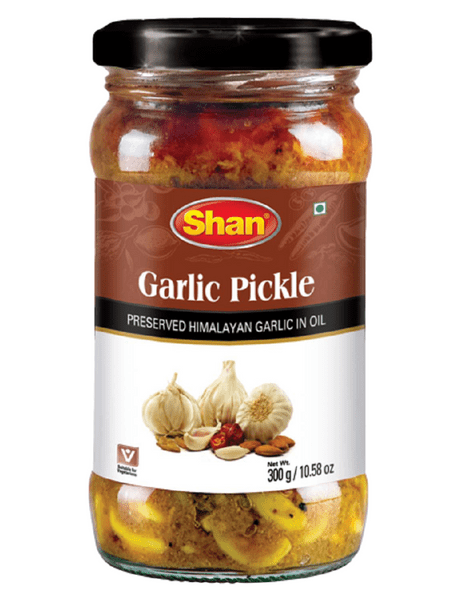 Shan Garlic Pickle 300 gm - Lahore Basket