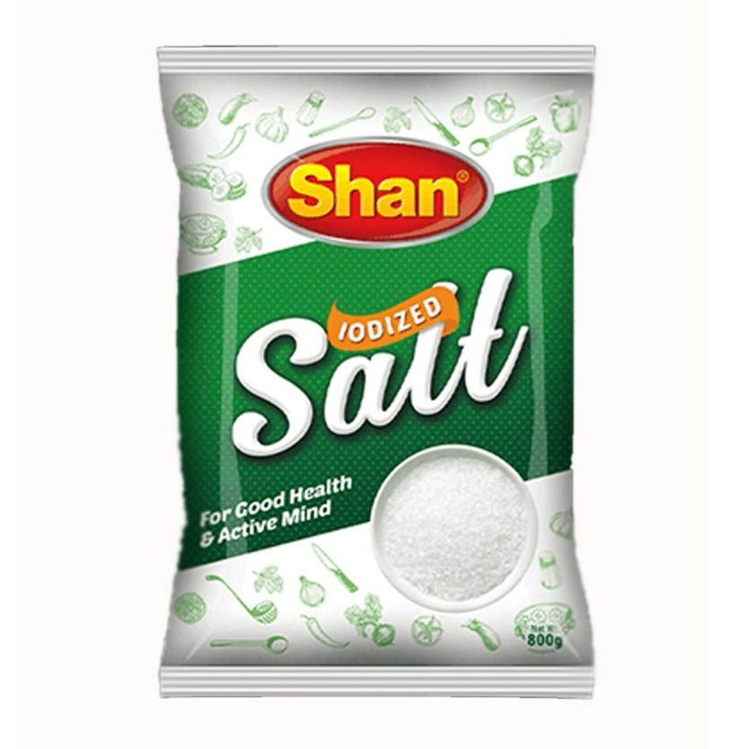 Shan Iodized Salt 800 gm - Lahore Basket