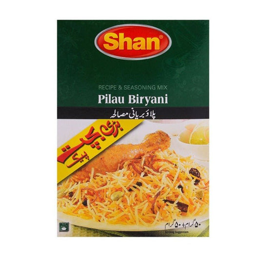 Shan Pilau Biryani Masala 40 gm X 2 - Lahore Basket