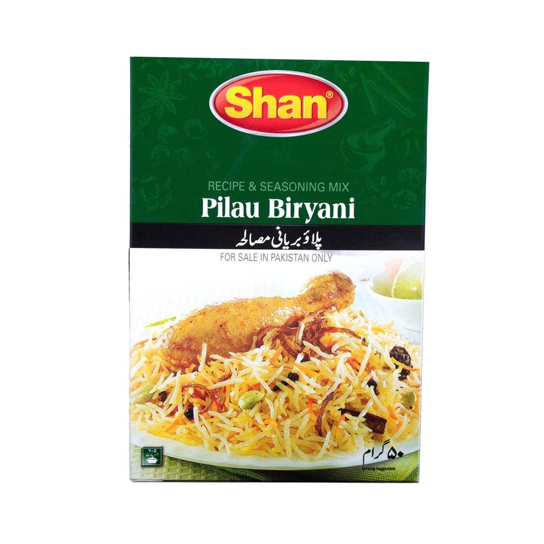 Shan Pilau Biryani Masala 45 gm - Lahore Basket