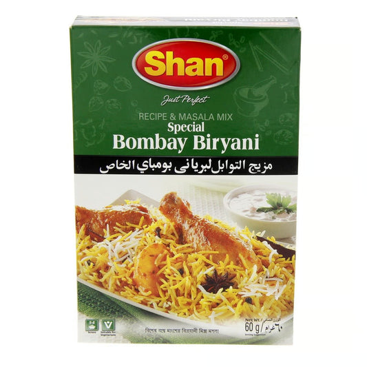 Shan Special Bombay Biryani Masala 60 gm+60 gm - Lahore Basket