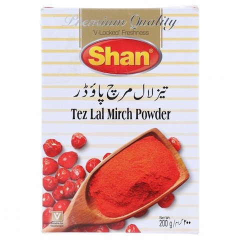Shan Tez Lal Mirch Powder 180 gm - Lahore Basket