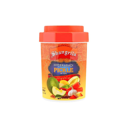 Shangrila Hyderabadi Pickle In Oil Jar 370 gm - Lahore Basket