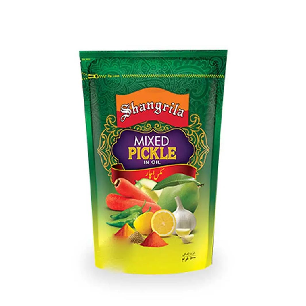 Shangrila Mix Pickle 150gm Pouch - Lahore Basket