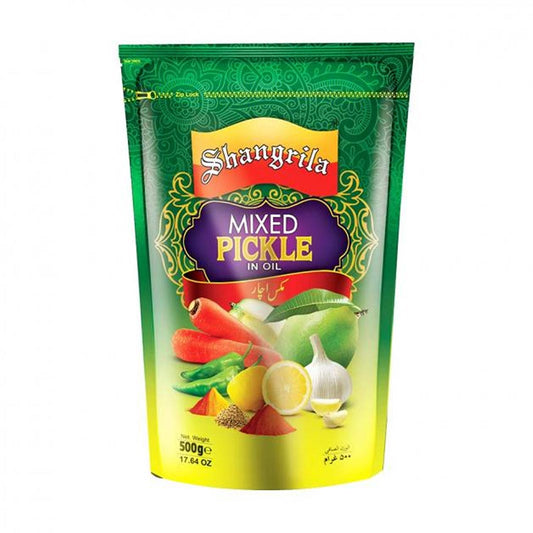 Shangrila Mix Pickle 400 gm Pouch - Lahore Basket
