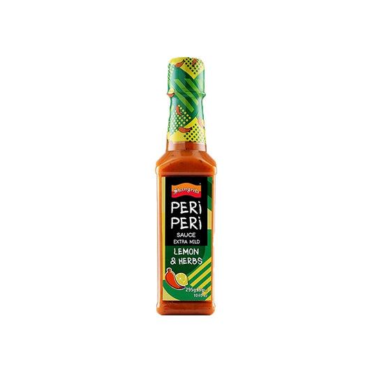 Shangrila Peri Peri Sauce Extra Mild Lemon & Herbs 295 gm - Lahore Basket