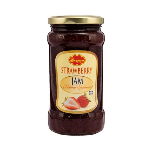 Shezan Strawberry Jam 370 gm - Lahore Basket