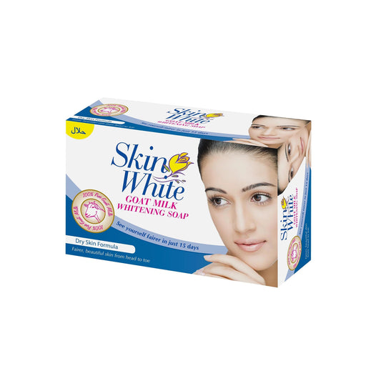 Skin White Goat Milk Whitening Soap (Dry Skin Formula) 110 gm - Lahore Basket