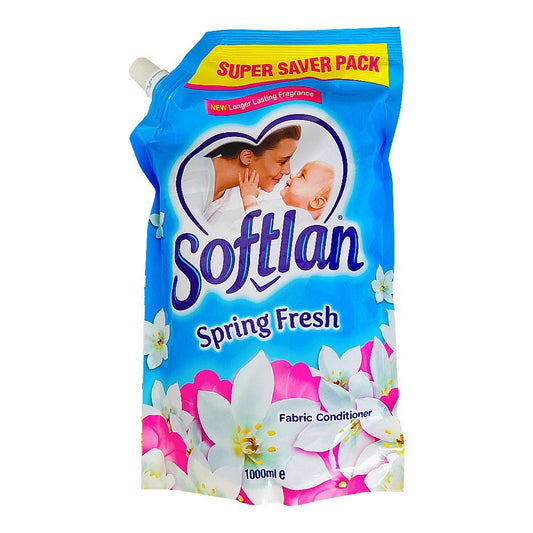 Softlan Spring Fresh Fabric Conditioner 1 Ltr - Lahore Basket