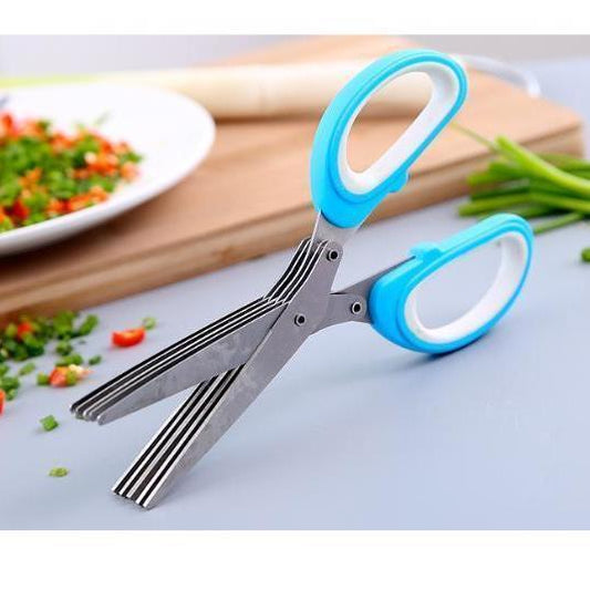 Stainless Steel 5 Layers Scissors - Lahore Basket