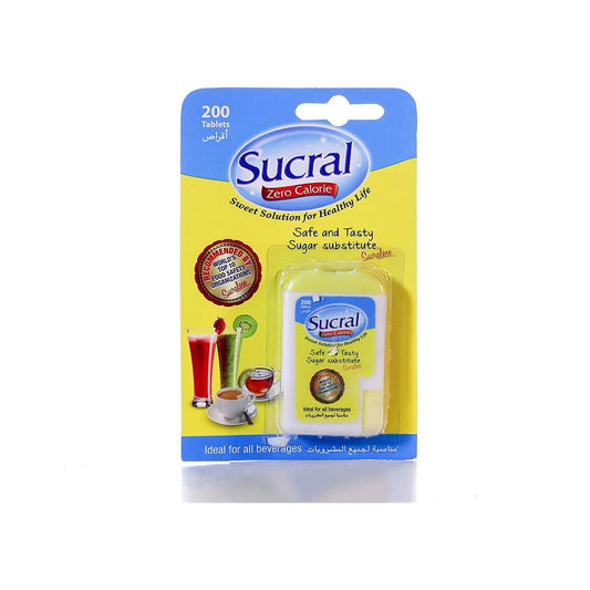Sucral Zero Calorie 200 Tablets - Lahore Basket