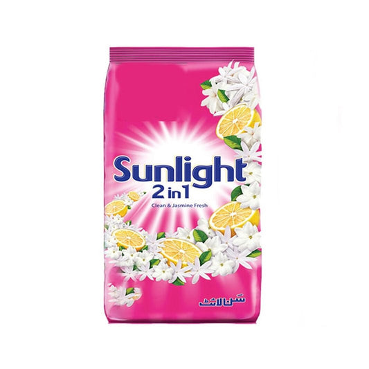 Sunlight 2 in 1 Clean & Jasmine Fresh Pink 1 kg (Save 40Rs) - Lahore Basket