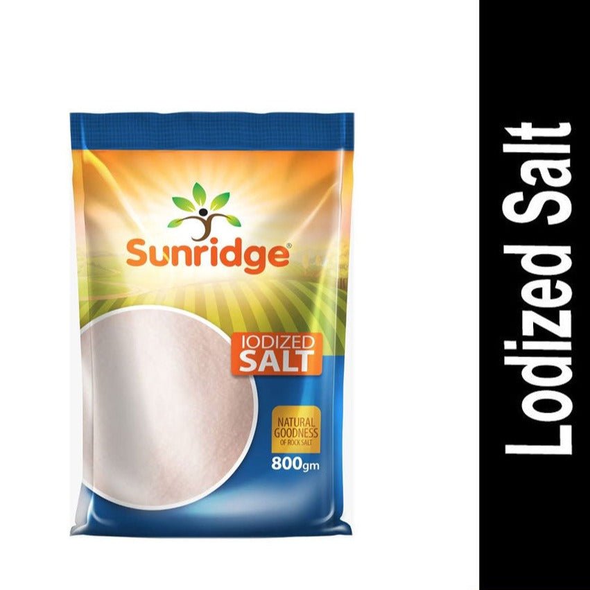 Sunridge Iodized Salt 800 gm - Lahore Basket