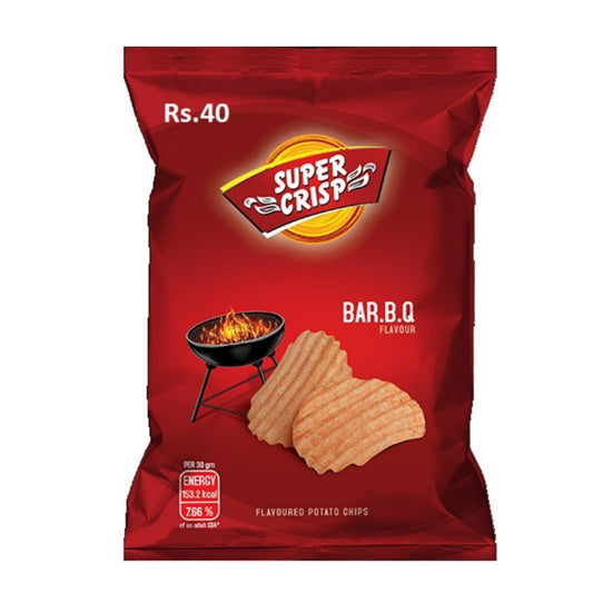 Super Crisp Bar.B.Q Flavor 25 gm - Lahore Basket