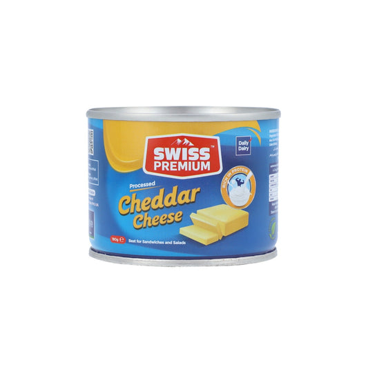 Swiss Premium Processed Cheddar Cheese 180 gm - Lahore Basket