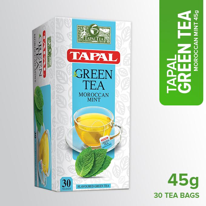 Tapal Moroccan Mint Green Tea Bag 30 Teabags - Lahore Basket