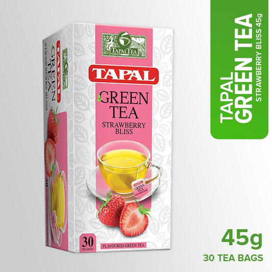 Tapal Strawberry Green Tea Bag 30 Teabags - Lahore Basket