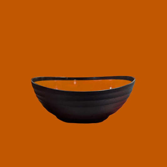 Twix Serving Bowl (Orange) Small 1 Pcs - Lahore Basket