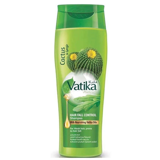 Vatika Hair Fall Control Cactus & Gergir Shampoo 185 ml - Lahore Basket