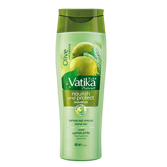 Vatika Nourish & Protect Olive & Henna Shampoo 185 ml - Lahore Basket