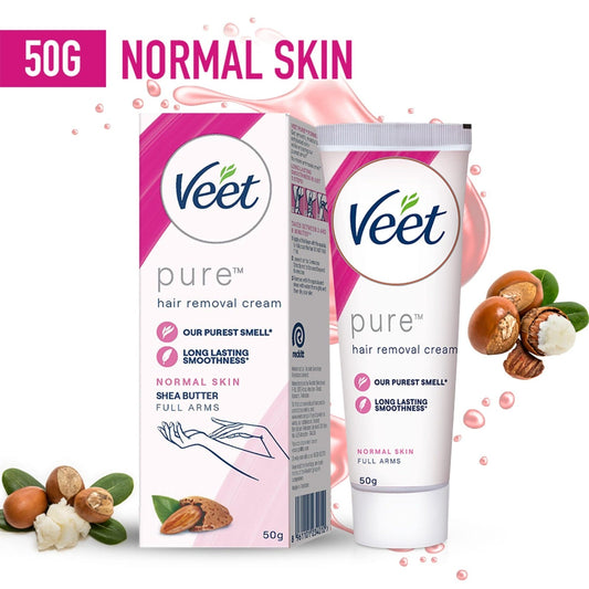 Veet Pure Hair Removal Cream Normal Skin 50 gm - Lahore Basket
