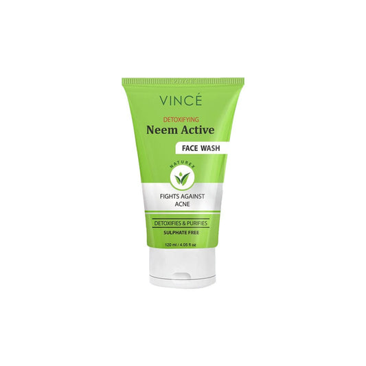Vince Detoxifying Neem Active Face Wash 120 ml - Lahore Basket