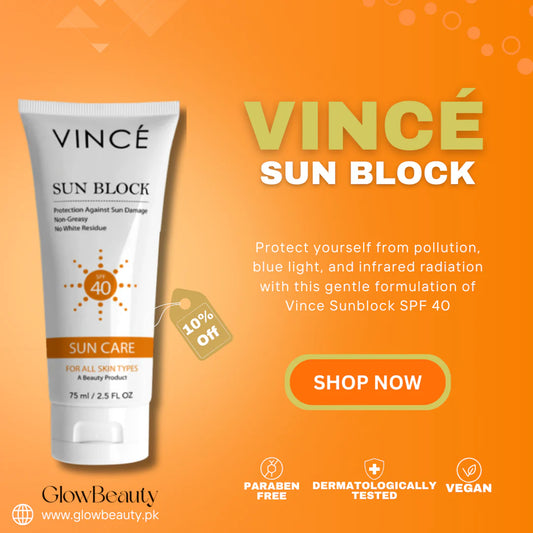 Vince Sunblock with Zinc 75 ml