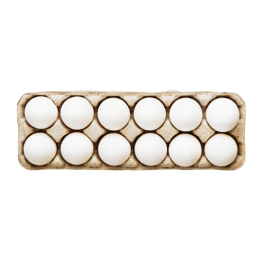 White Eggs 12 Unit - Lahore Basket