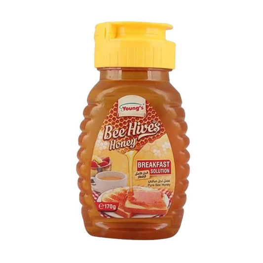 Young's Beehives Honey Squeeze Bottle 170 gm - Lahore Basket