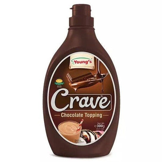 Young's Crave Chocolate Topping 300 gm - Lahore Basket