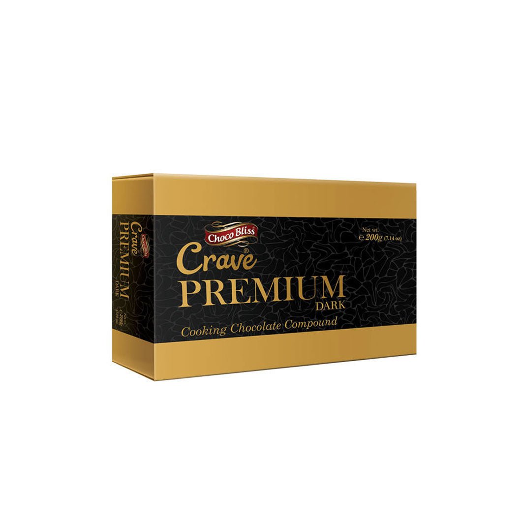 Young's Crave Premium Dark Cooking Chocolate Bar 200 gm - Lahore Basket