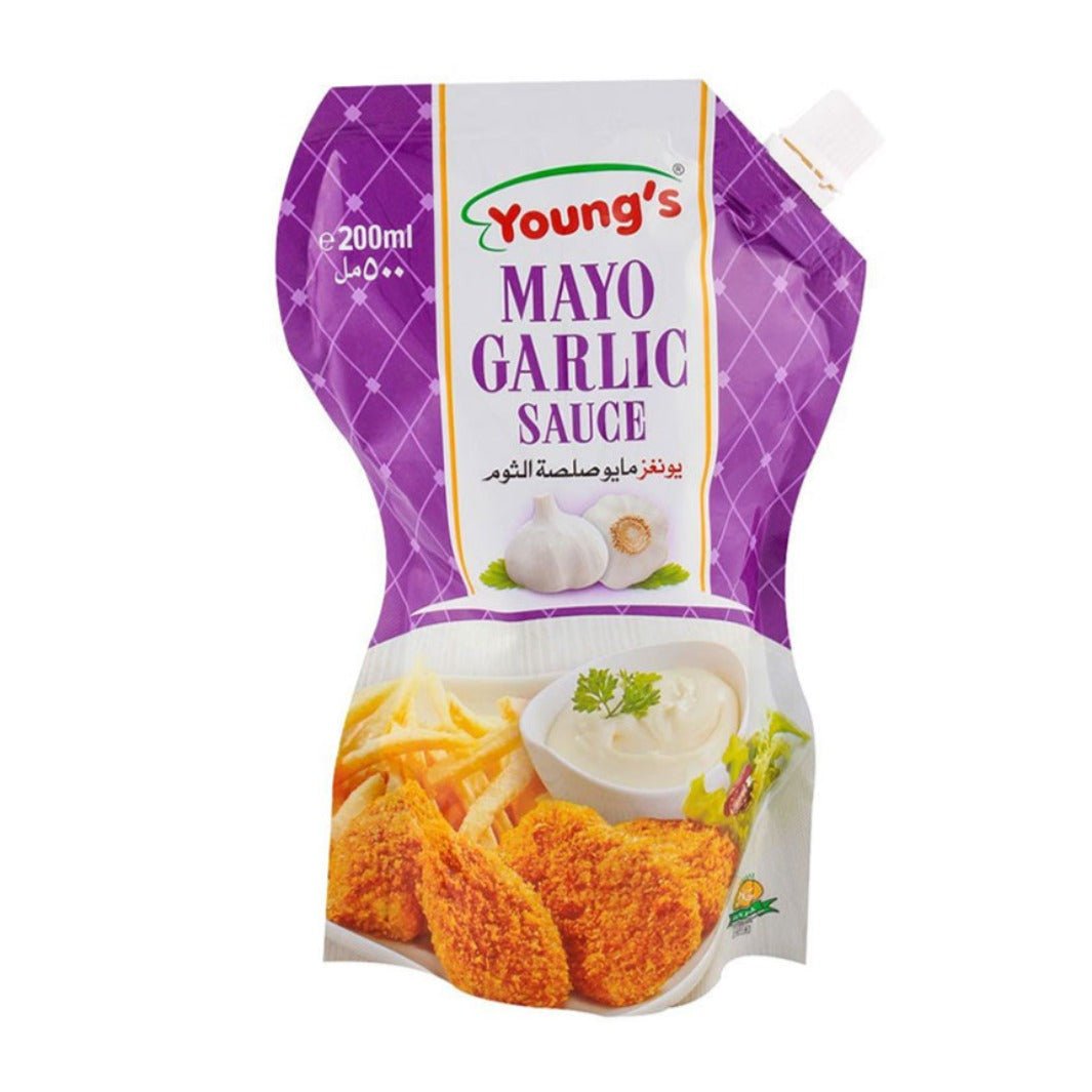 Young's Mayo Garlic Sauce 200 ml - Lahore Basket