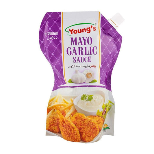 Young's Mayo Garlic Sauce 200 ml - Lahore Basket