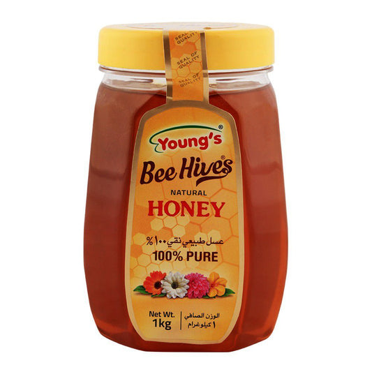 Young’s Natural Honey 1 kg Jar - Lahore Basket