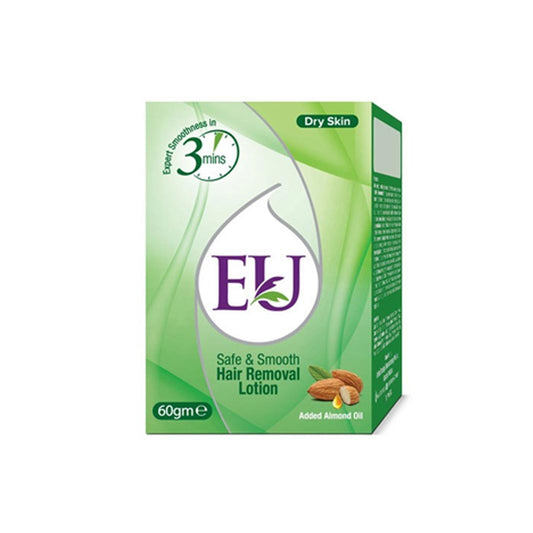 EU Safe & Smooth Dry Skin Hair Removal Lotion 60 gm